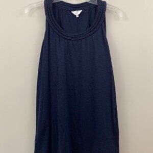 Crown & Ivy navy blue tank top